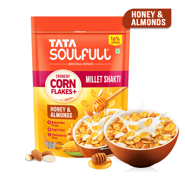 Corn Flakes+ Honey Almond | 450g