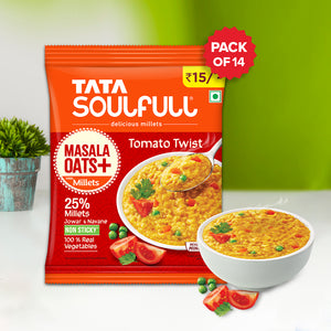 Masala Oats+ - Tomato Twist 14 Pack | 33g